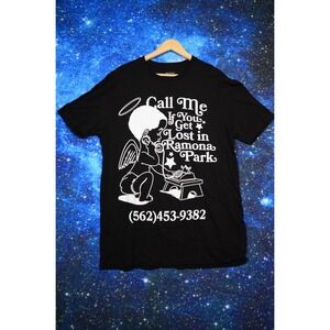 Vince Staples Shirt Mens Large Black Call Me Lost In Ramona Park Graphic Tee
